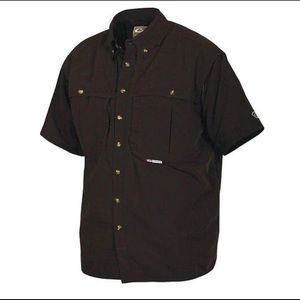 Drake waterfowl black shirt Size small